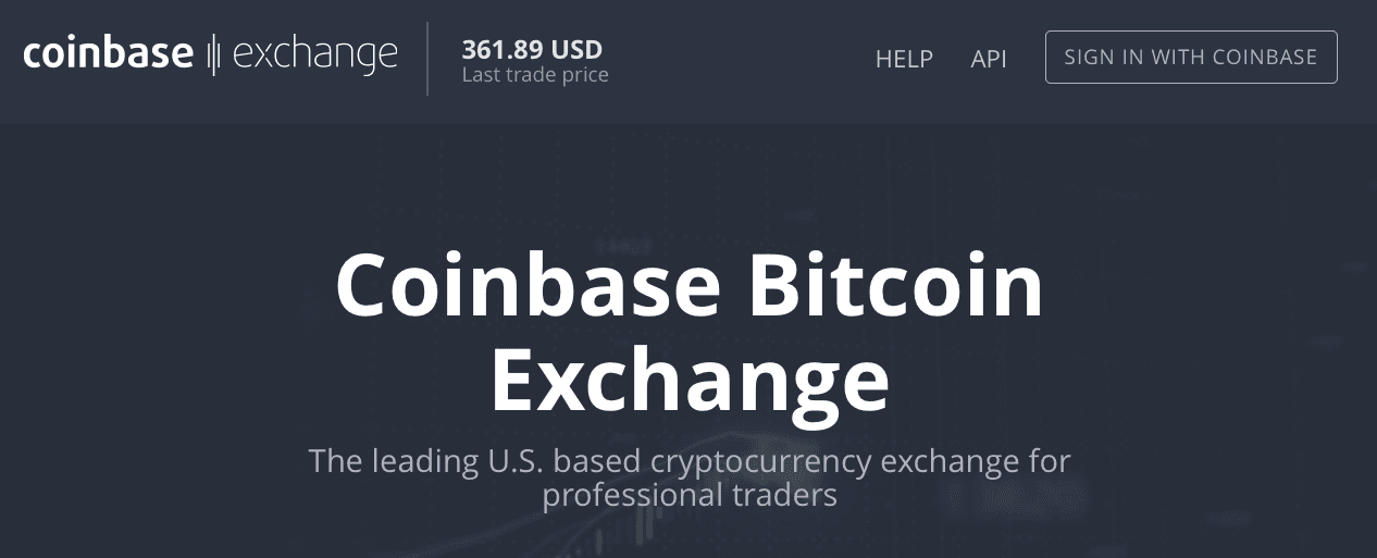 coinbase exchange